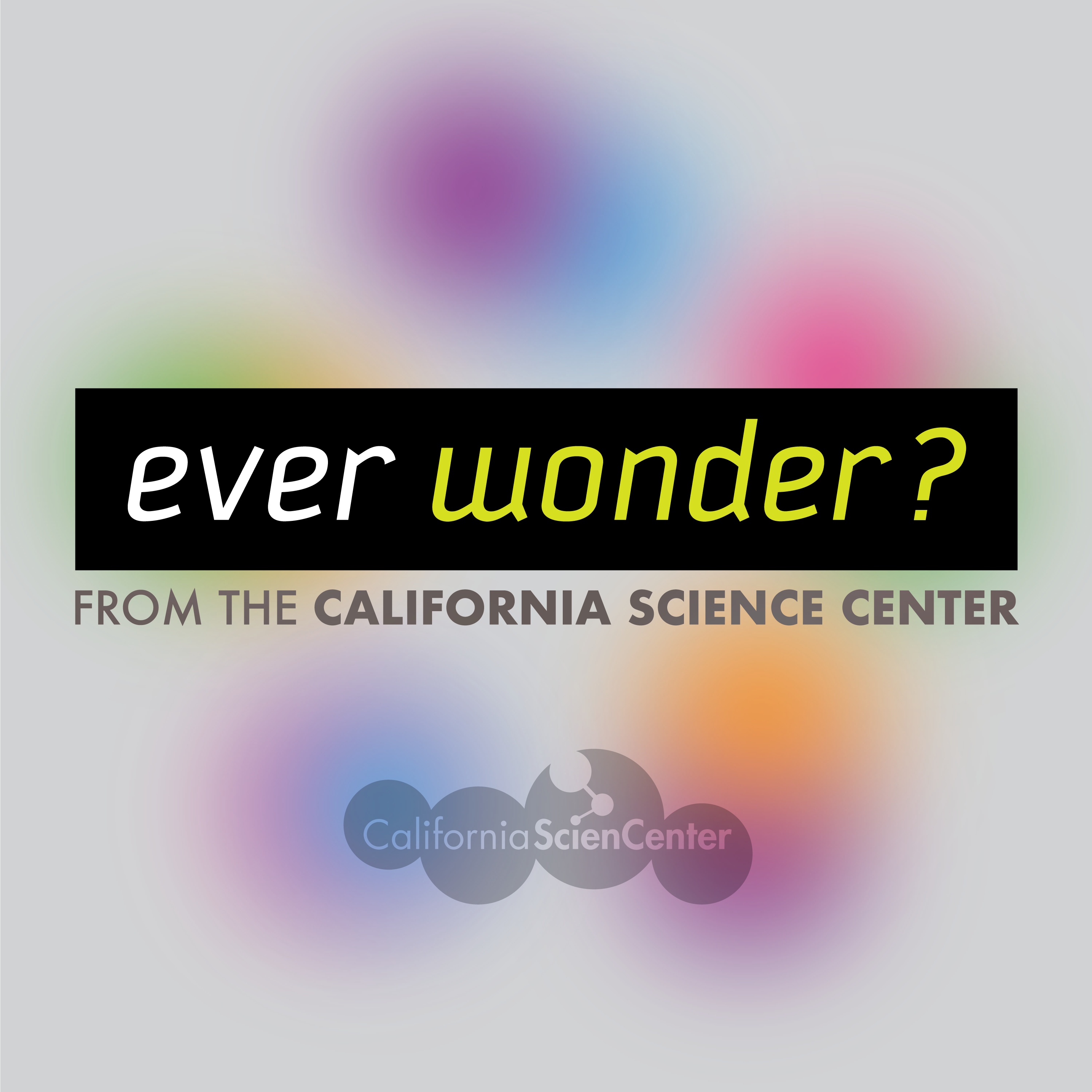 Podcast cover art that reads Ever Wonder? from the California Science Center