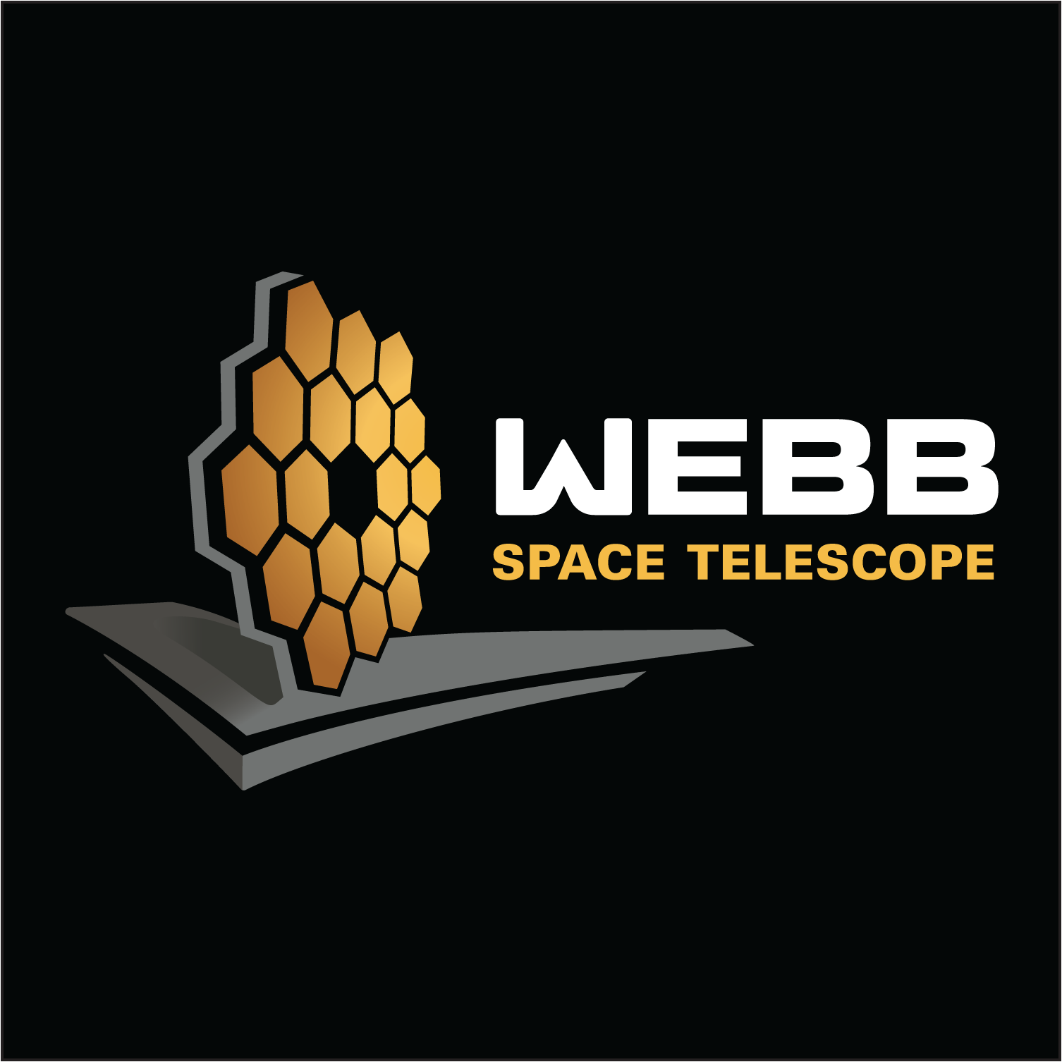 James Webb Telescope Logo in Full Color/Black