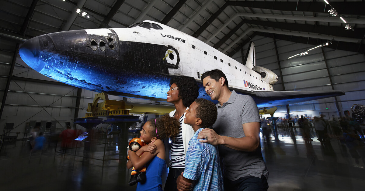 endeavour space shuttle booking