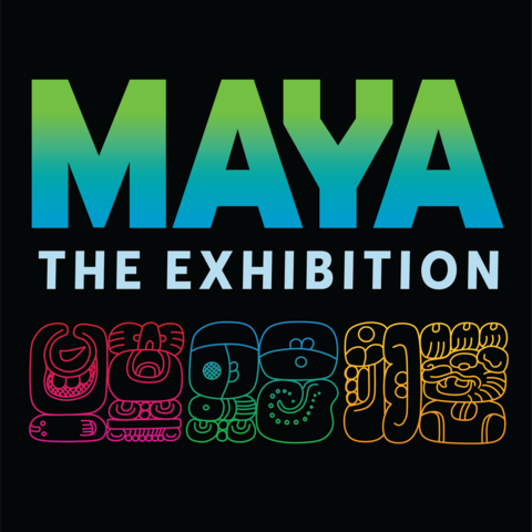 Maya logo with black background