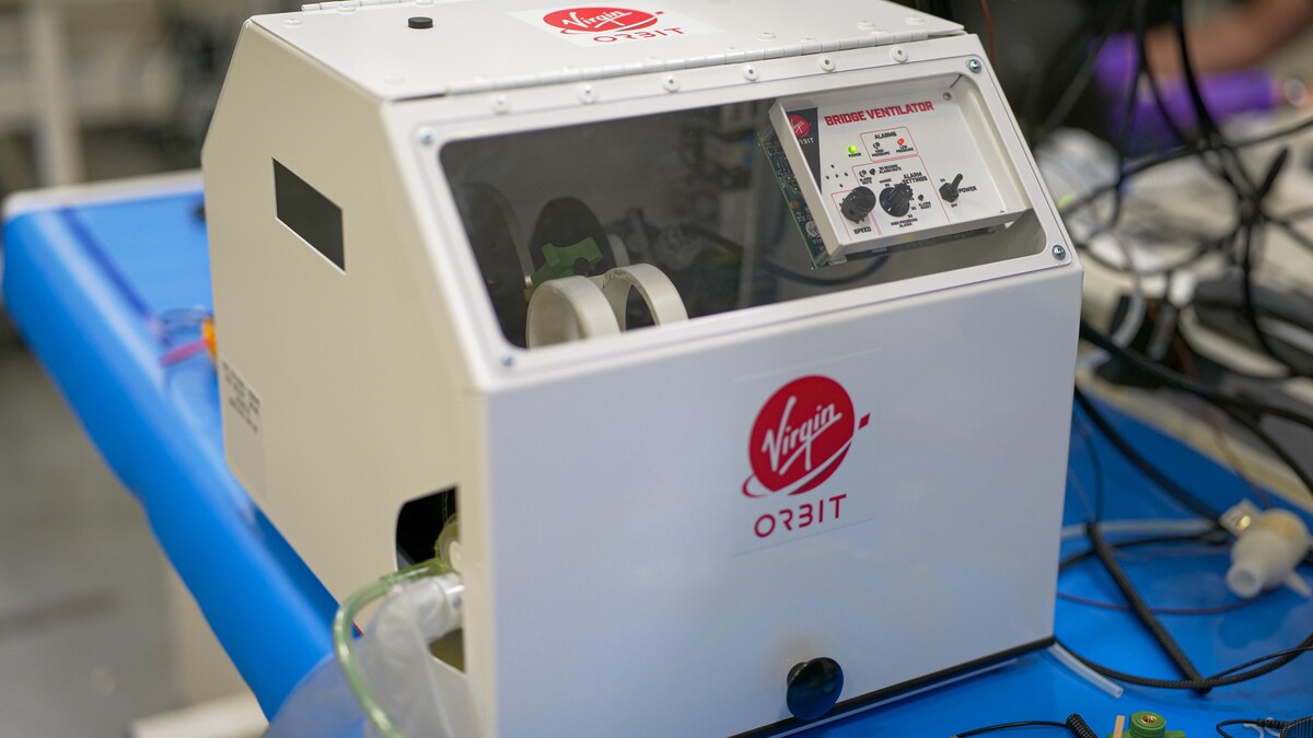 Virgin Orbit Ventilador Puente