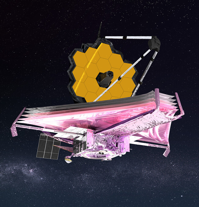 NASA James Webb Space Telescope illustration