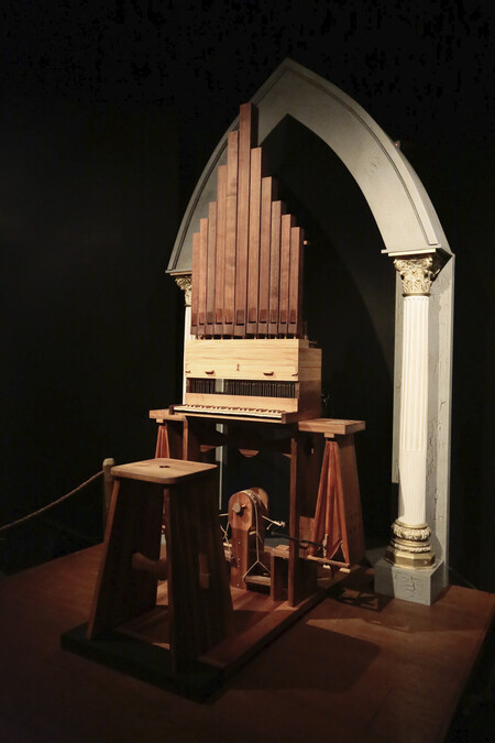 The Great Continuous Organ designed by Leonardo Da Vinci.