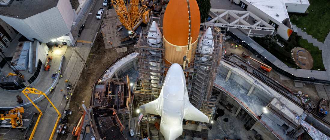 Go for Stack is completed with Endeavour having been mated earlier this week.